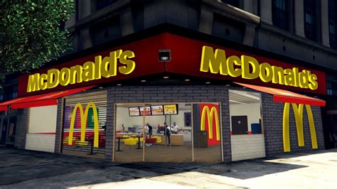 Gta5 Rp Mcdonalds Job Fivem Esx Youtube