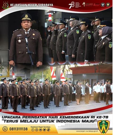 Upacara Hari Peringatan Kemerdekaan Republik Indonesia Ke 78