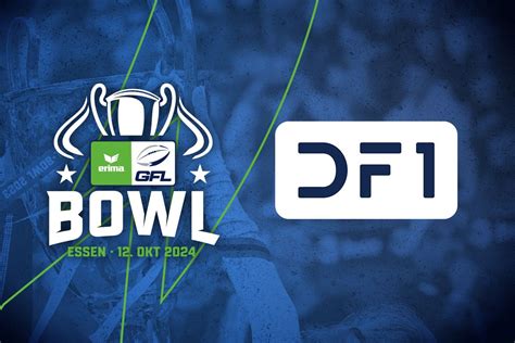 DF1 überträgt den ERIMA GFL Bowl 2024 live und exklusiv im Free TV AFVD