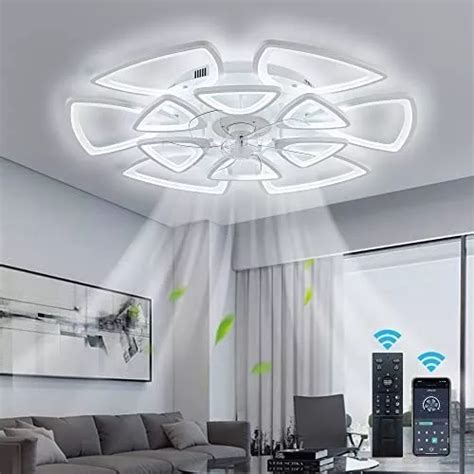 Xieics Ventilador De Techo Con Luces Y Control Remoto Por Ap Meses