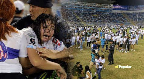 Tragedia En El Salvador Hinchas Murieron En Un Partido De Fútbol Tras Estampida Alianza Vs