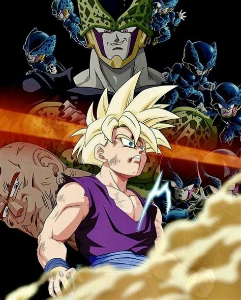 Dragon Ball Z Saga De Cell Wallpaper Goku And Gohan Cell Saga Novocom