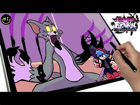 Fnf Drawing Glitched Legends Corrupted Tom And Jerry Vs Bf Learn