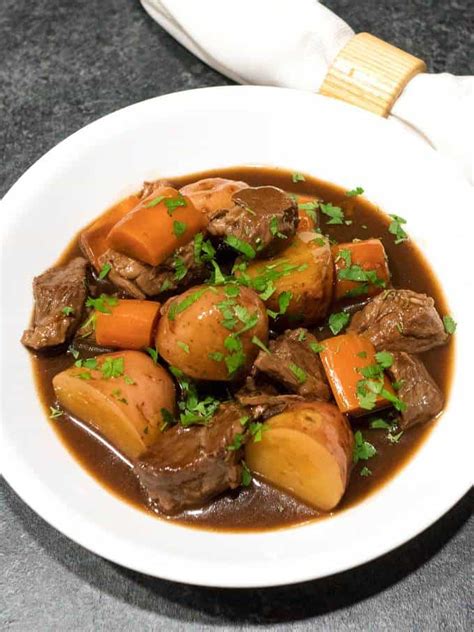 Slow Cooker Irish Guinness Beef Stew The Pudge Factor