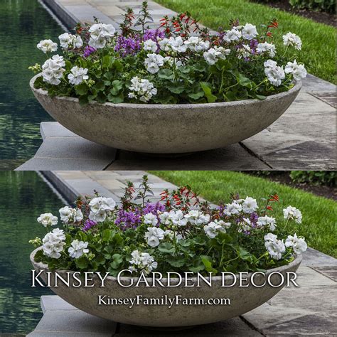 Textured Zen Bowl Extra Large Planters Kinsey Garden Decor