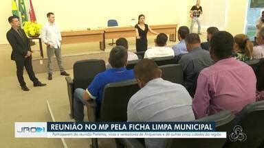 Assistir Jornal de Rondônia 2ª edição Ariquemes Reunião no MP pela