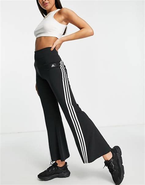 Adidas Sportswear Future Icons Flared Leggings In Black Asos