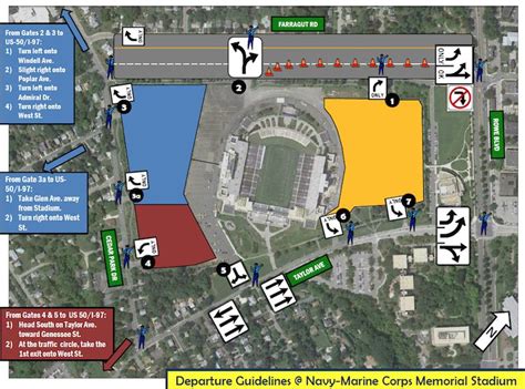 MILITARY BOWL PRESENTED BY NORTHROP GRUMMAN, Parking