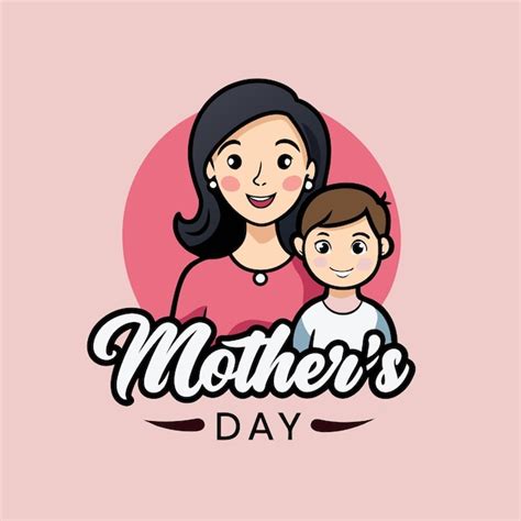 Premium Vector Mothers Day Concept Illustration