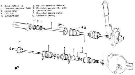 Suzuki Samurai Front Axle Diagram