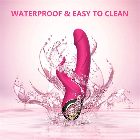 Multispeed Rabbit Vibrator G Spot Dildo Massager Waterproof Sex Toys