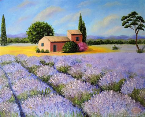 "Lavender" oil Painting – купить на Ярмарке Мастеров – GOW1DCOM ...