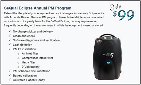 SeQual Eclipse Annual PM Program - ACBIO