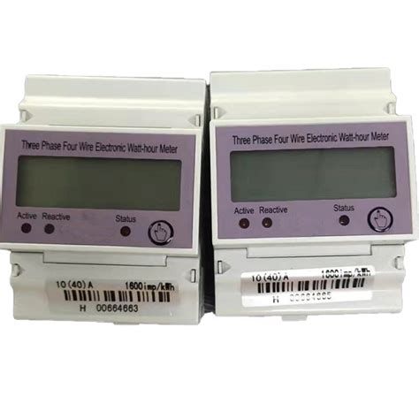 China Single Phase Energy Meter With Rs485 Manufacturers Single Phase