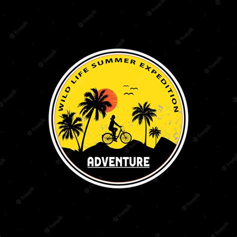 Premium Vector Mountain Sticker Design