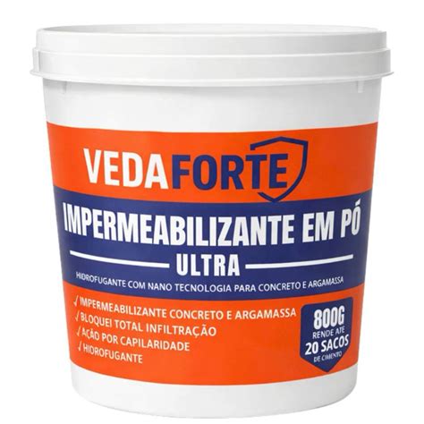 Qual O Melhor Impermeabilizante Para Concreto - Impermeabilizante Em Po 800g Hidrofugante Para Concreto ...
