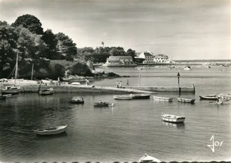 Carte Arzon Port Navalo Le Bourg Et La Rade Abri Vue Prise De La Grande