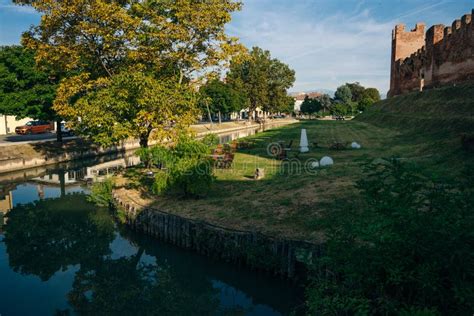 City Walls Of Castelfranco Veneto Treviso Italy Sep Editorial