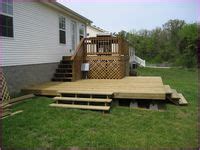 94 Mobile home deck/stairs ideas | decks and porches, mobile home deck ...