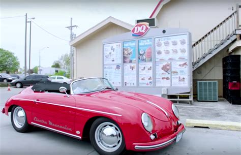 Bill Gates drives Vancouver-made electric Porsche 356 replica to Dairy ...