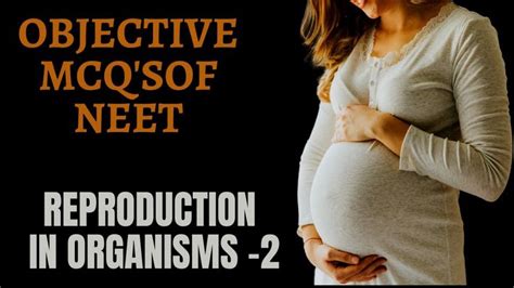 Biology Objective MCQ S Of NEET Reproduction In Organisms PART 2