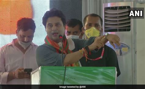 "Didn't See Any Progress During Congress' Regime": Jyotiraditya Scindia