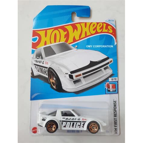 Jual Hot Wheels Hotwheels Mazda RX Police Polisi HW First Response