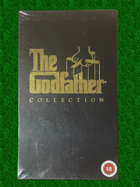 The Godfather Trilogy Box Set Vhs Factory Sealed