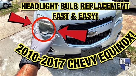 How To Replace Headlight Bulb 2015 Equinox