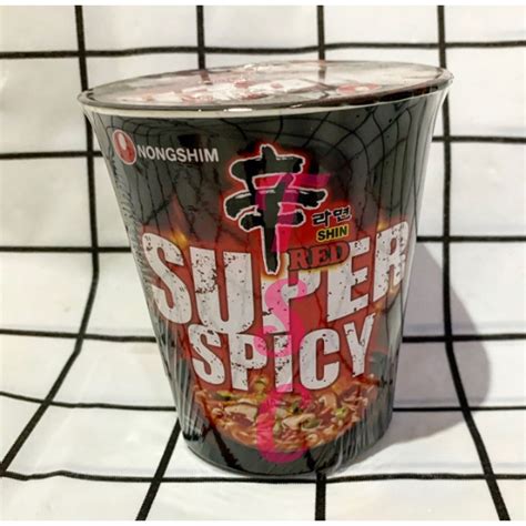 Jual Nongshim Shin Red Super Spicy Ramyun Nongshim Ramen Spicy Cup