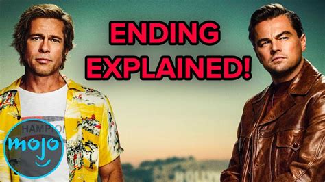 Once Upon a Time in Hollywood - Ending Explained - YouTube