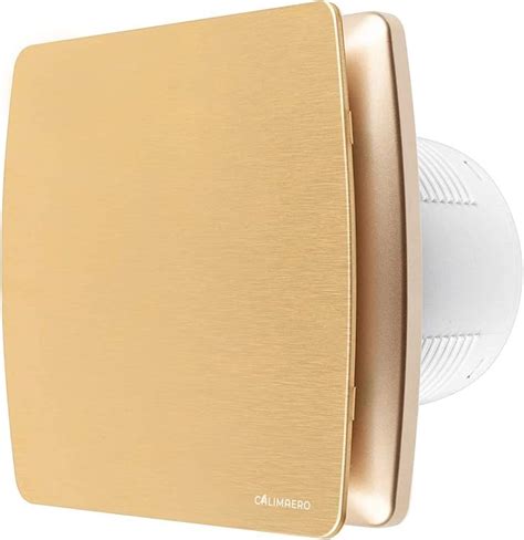 Calimaero Breeze Aspiratore Bagno Mm Con Timer Oro Ventola