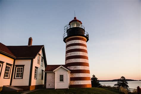 Sunrise at West Quoddy Head Lighthouse — Our Lovely Coast