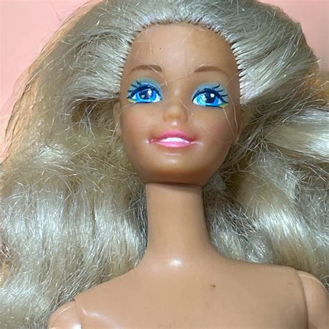 Vintage Mattel 1966 Barbie Doll Blonde W Blue Eyes Etsy