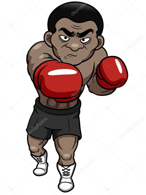 Cartoon Boxer Vector — Stock Vector © Sararoom 28936777