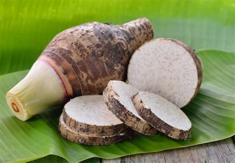 Premium Photo Taro Root