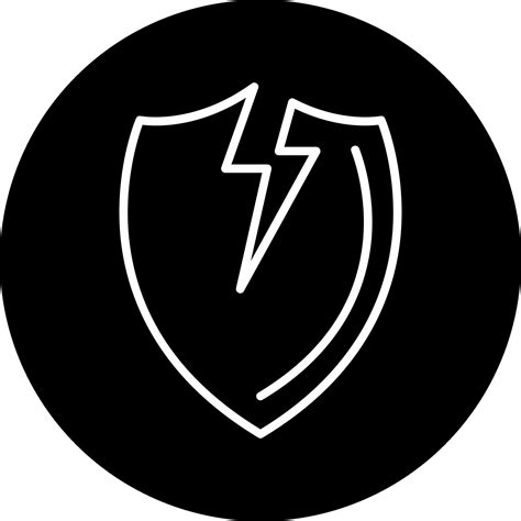 Broken Shield Vector Icon 38739375 Vector Art At Vecteezy