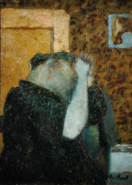 Madame Vuillard C Oil On Board Edouard Vuillard En