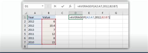 How To Use The Excel Averageifs Function