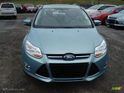 2012 Frosted Glass Metallic Ford Focus SEL Sedan 60045153 Photo 3