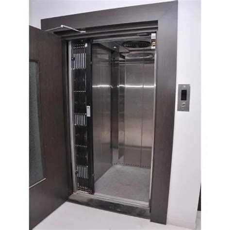 Automatic Passenger Lift Stainless Steel Geared Hospital Elevator