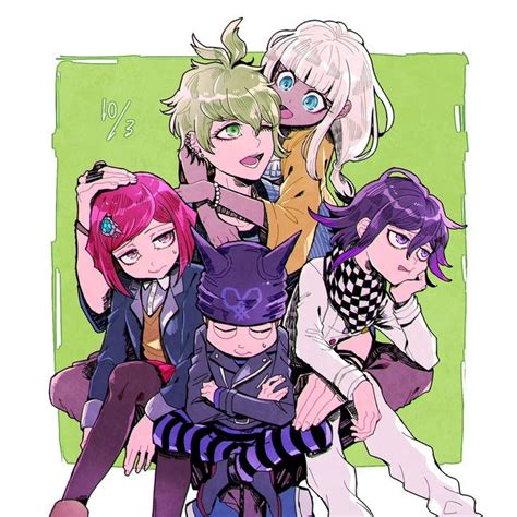 Rantaro Amami Angie Yonaga Himiko Yumeno Kokichi Ouma Ryoma Hoshi By Yyy246