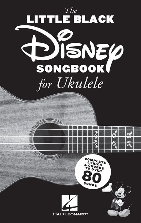 LITTLE BLACK DISNEY SONGBOOK FOR UKULELE