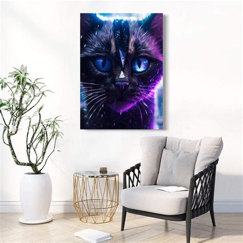 Purple Cat Art | MusaArtGallery™