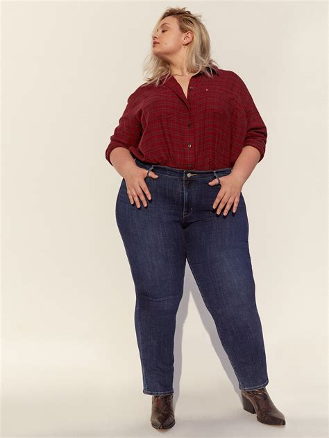 Levis® Womens Plus Size Classic Straight Jeans