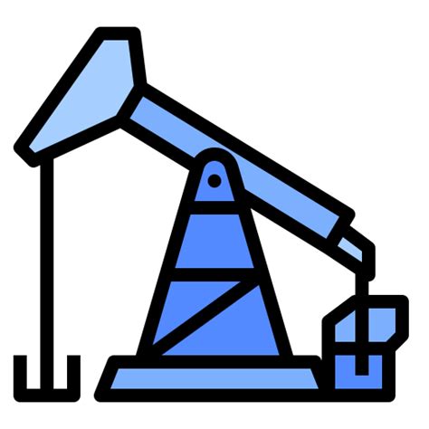 Oil Rig Ultimatearm Lineal Color Icon