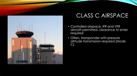 Ppt Classes Of Airspace Powerpoint Presentation Free Download Id