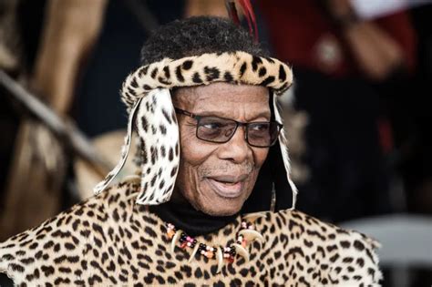 Veteran South African Politician And Zulu Prince Mangosuthu Buthelezi