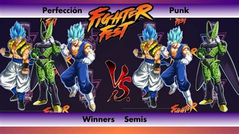 Flynn S Fighter Fest Winners Semis Perfecci N Vs Punk Dragon Ball