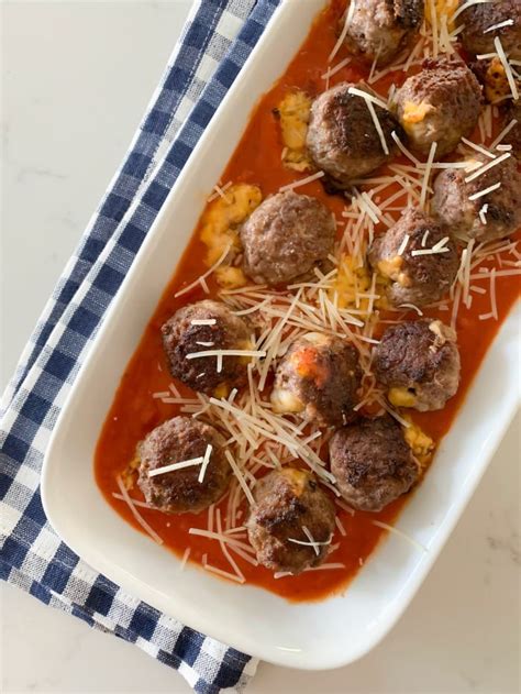 Boulettes De Viande Farcies Au Cheddar